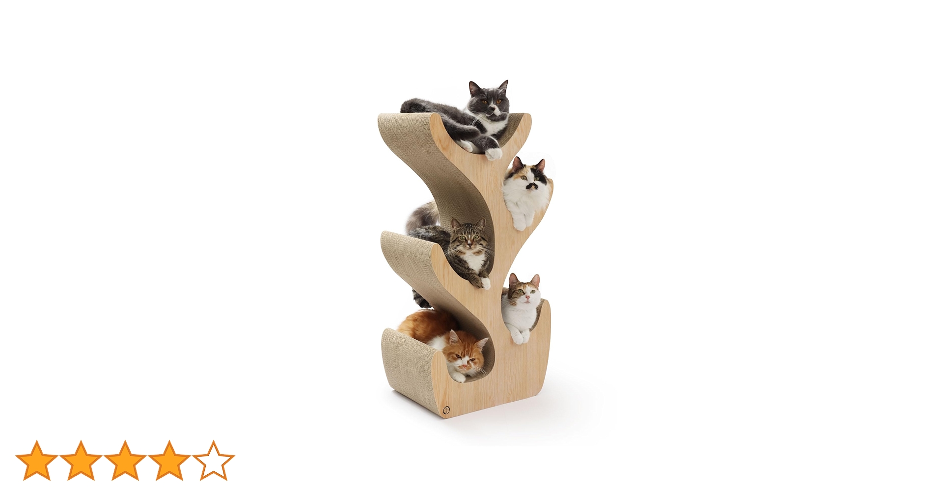 【新品】猫壱キャットツリー Amazon | Amazom.co.jp限定 猫壱（Necoichi）キャットツリーR